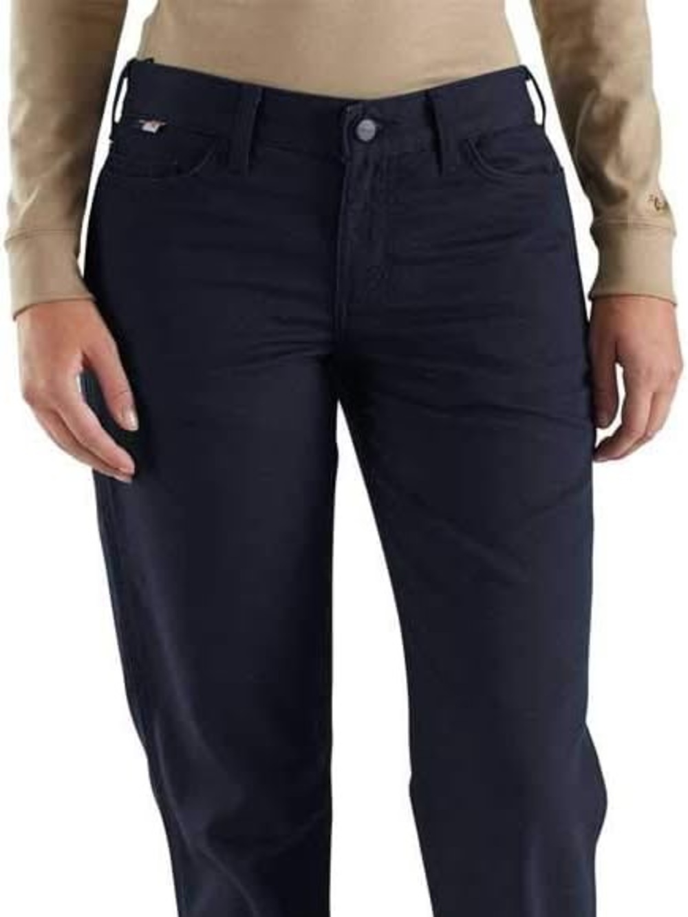 NWT Carhartt Blue Rugged-Flex Flame Resistant Pants - Size 6